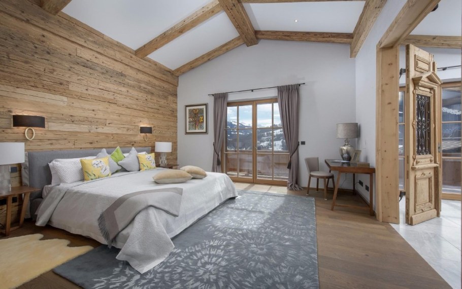 Австрийское Шале интерьер спальня