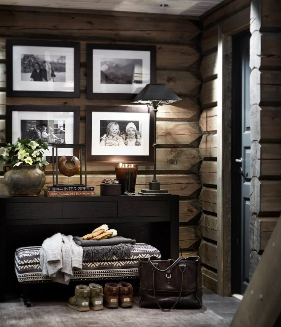 Интерьер в деревянном доме