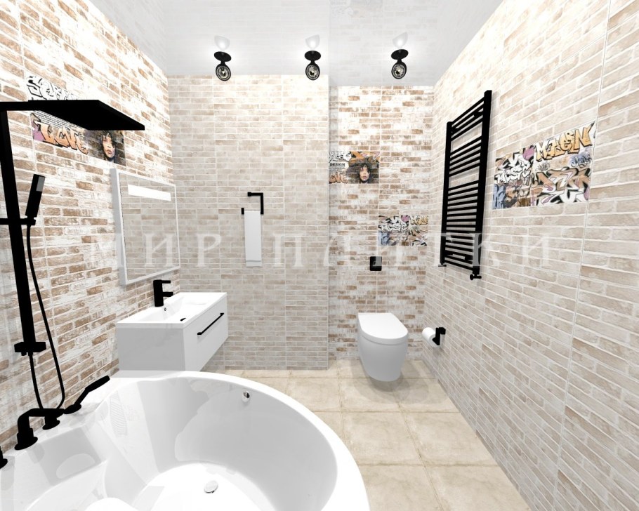 Брикстори керамогранит 300 600