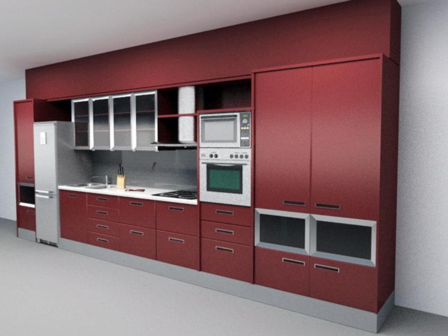 Кухня в 3ds Max
