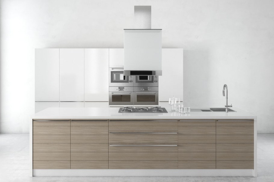 Кухонный гарнитур 3д модель