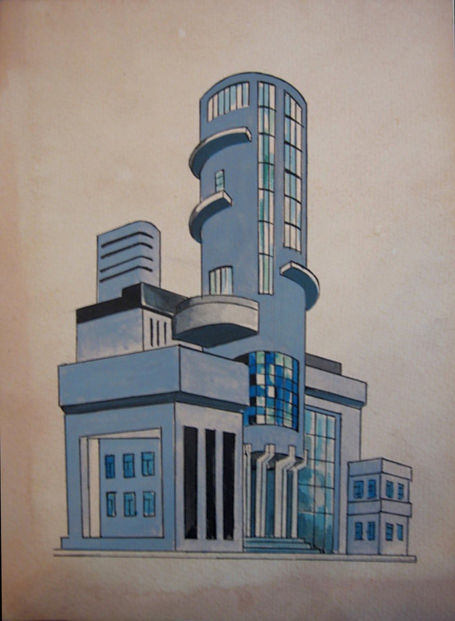 Яков Чернихов архитектура Авангард или конструктивизм