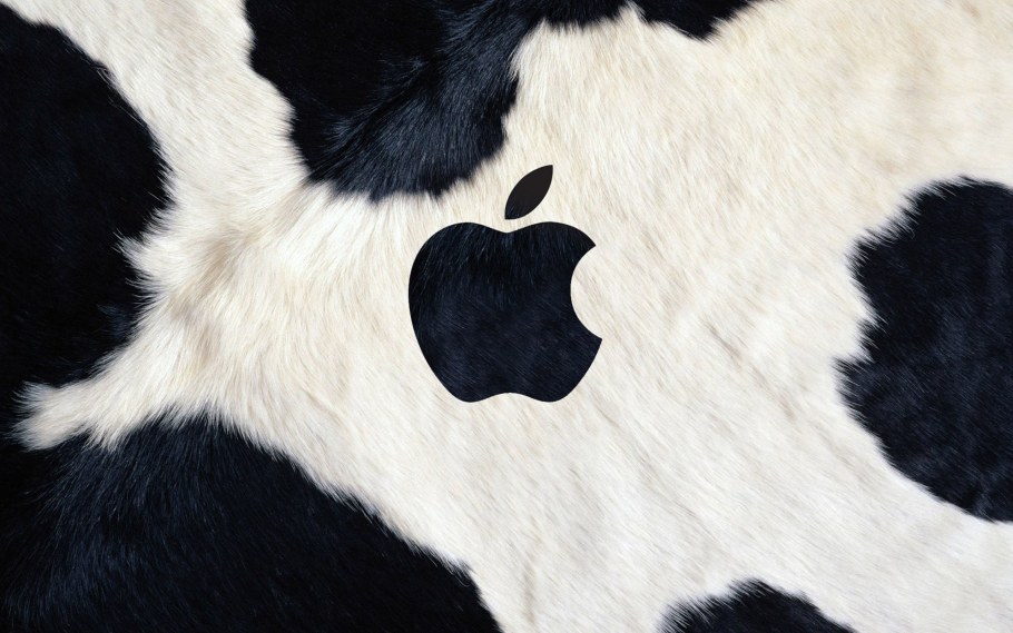 Принт коровы Эстетика