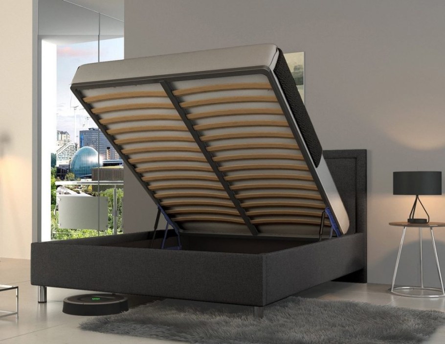 Дизайнерские кровати с подъемным механизмом