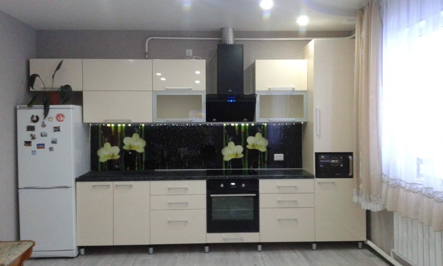 Кухни встроенные прямые