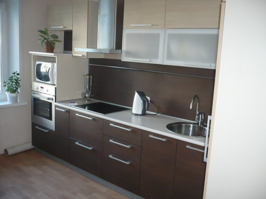 Кухня со встроенной техникой