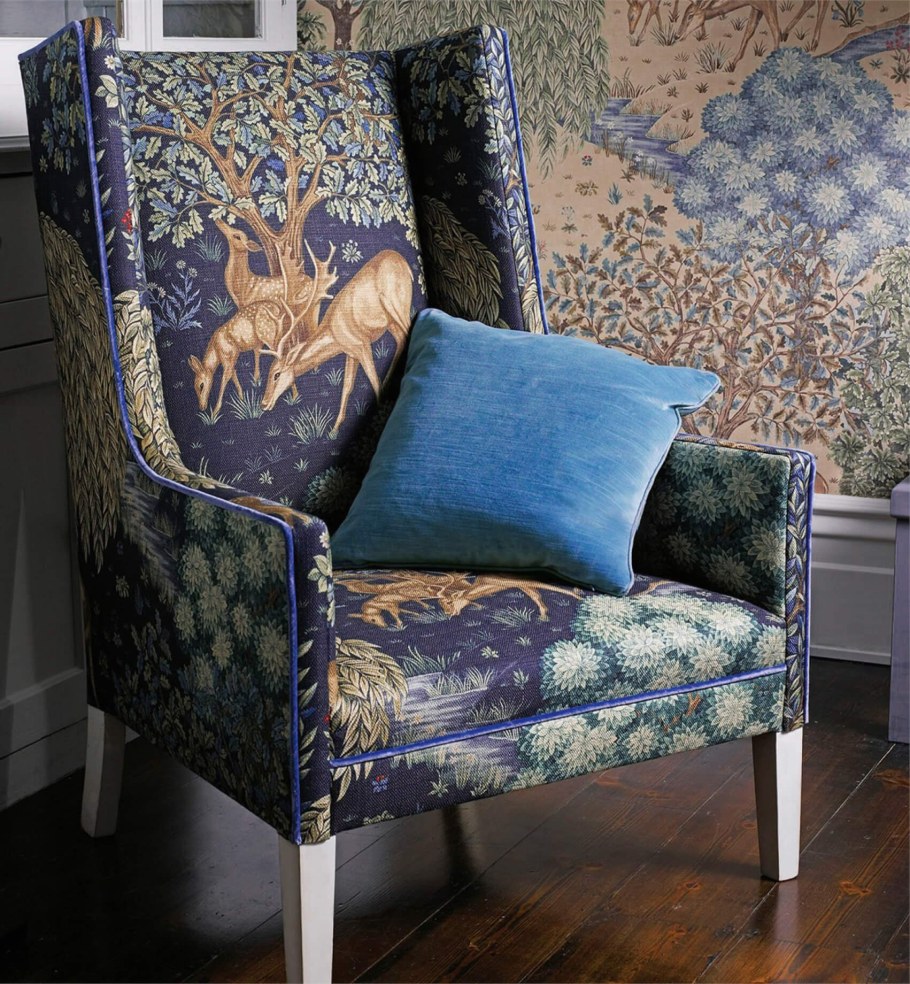 Уильям Моррис ткани