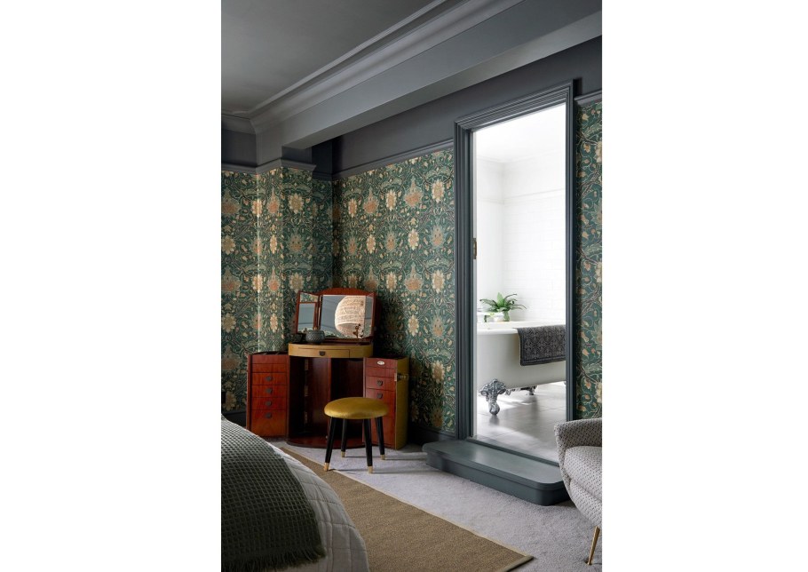 Обои Уильям Моррис в интерьере