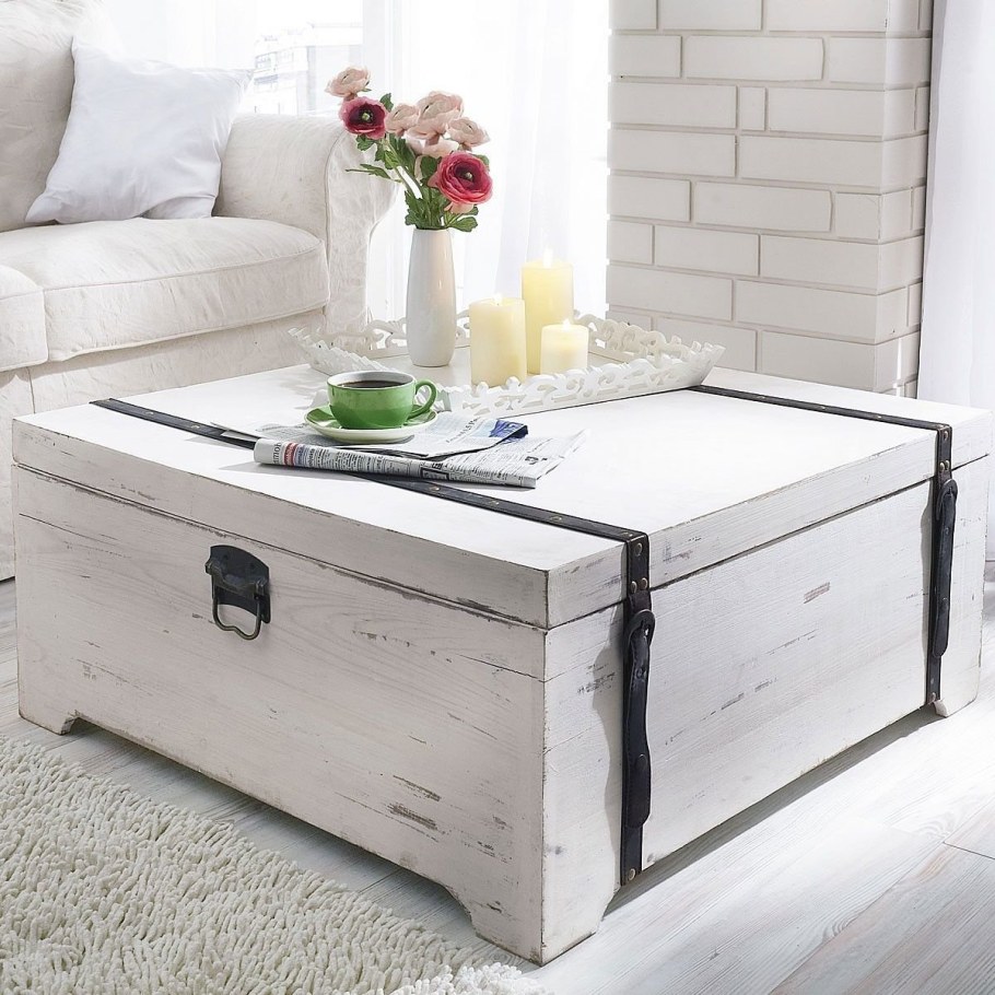 Сундук в интерьере