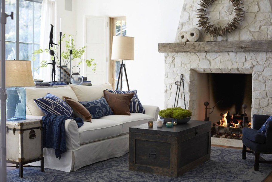 Сундук в интерьере