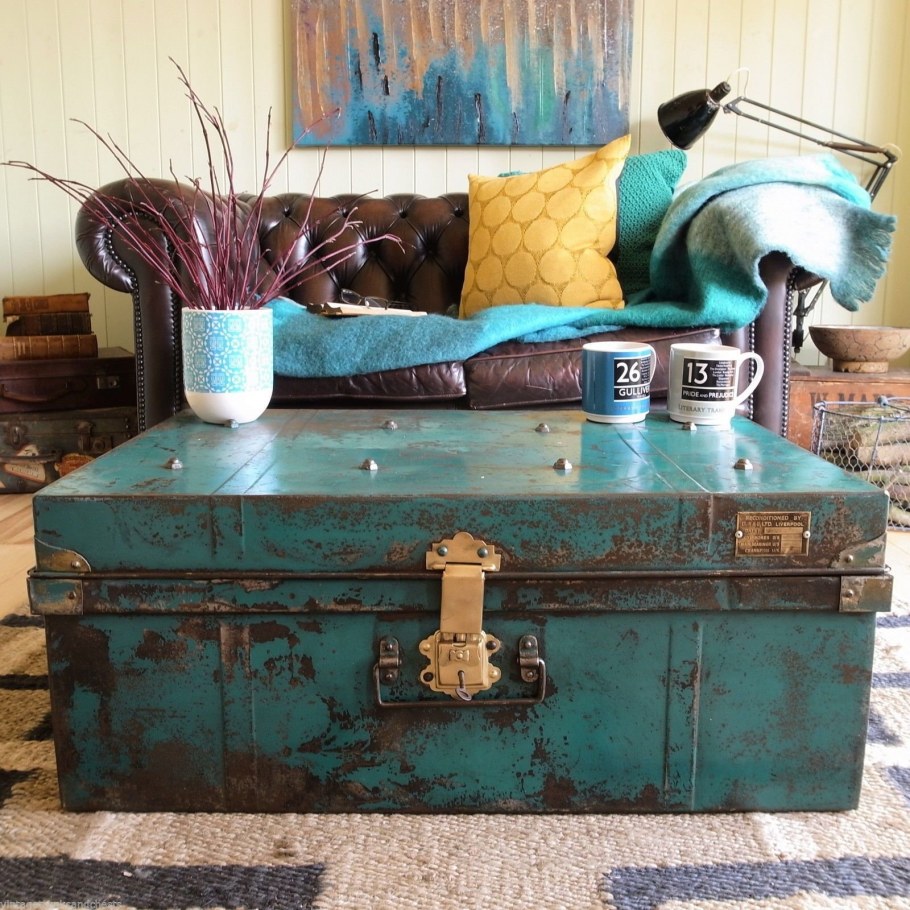 Декорирование старого сундука