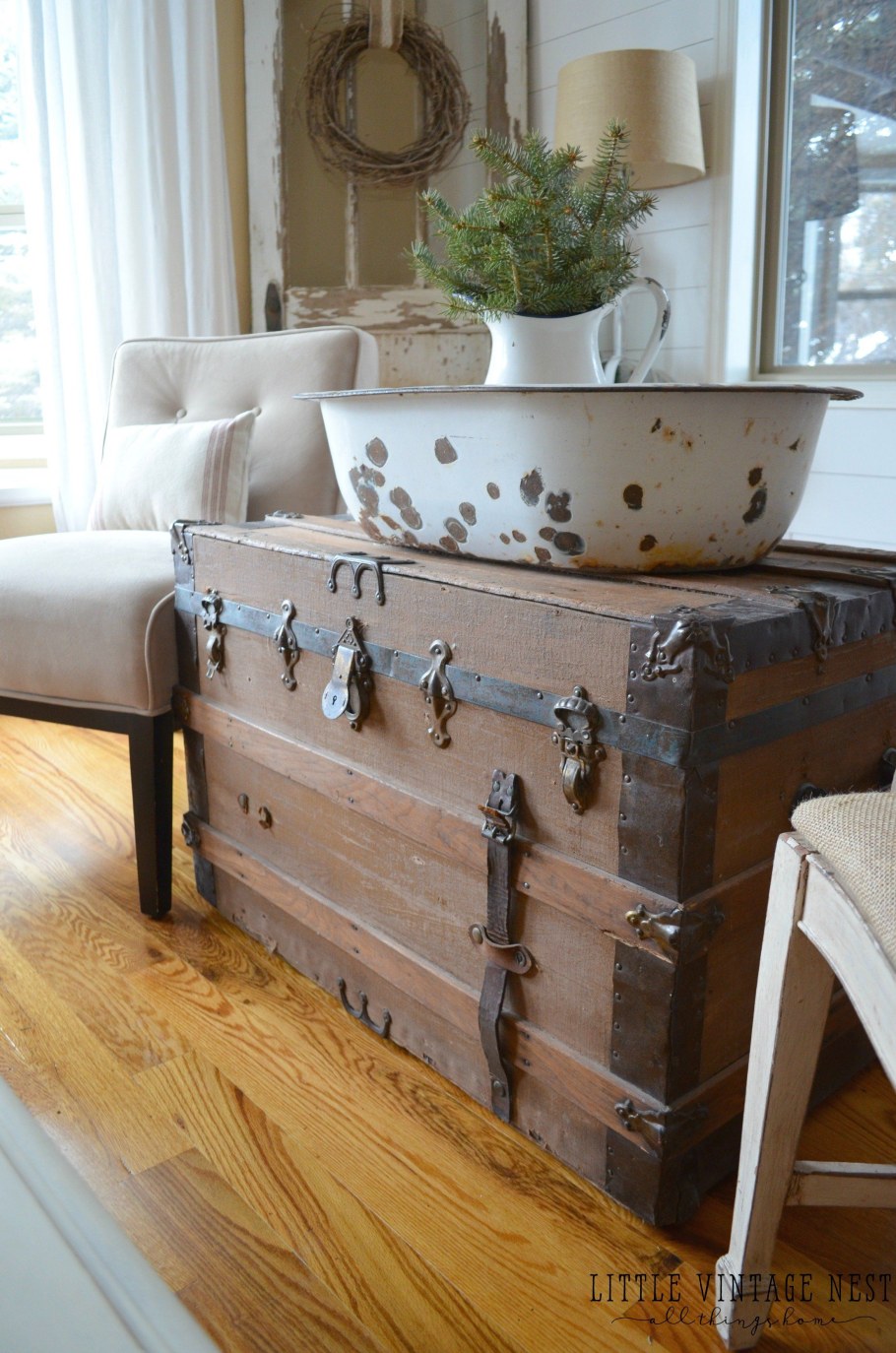 Сундук в интерьере