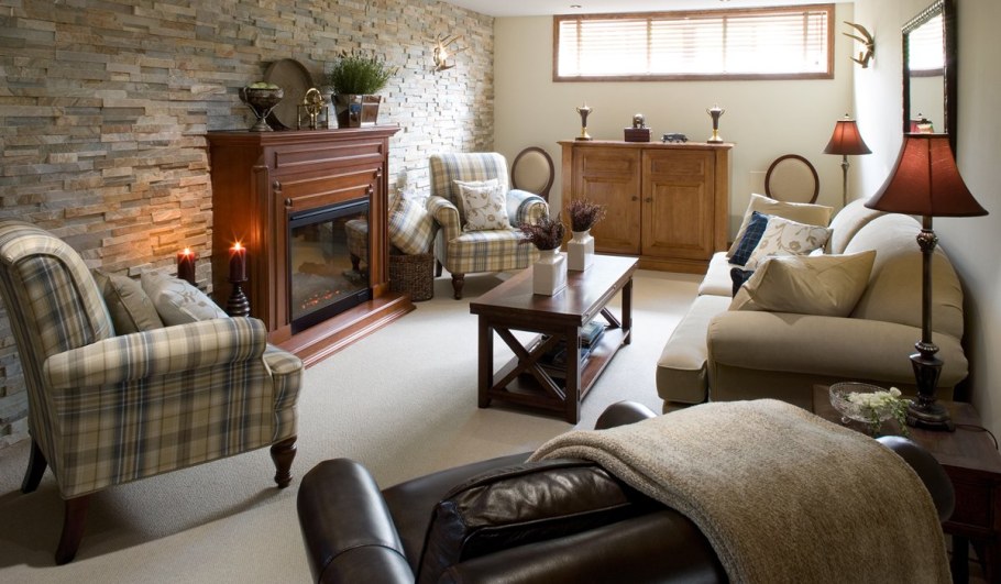 Гостиная в шотландском стиле