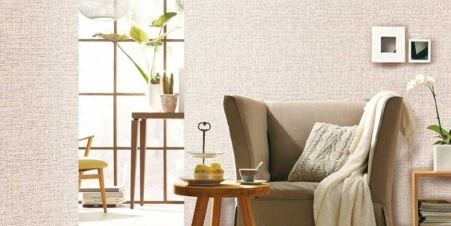 Штукатурка под рогожку в интерьере