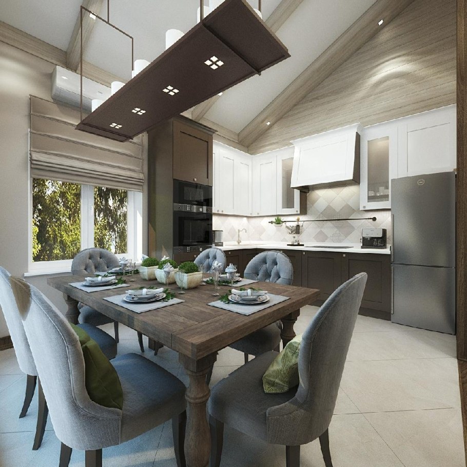 Нео кухня в Шале