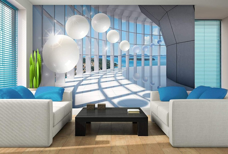 Фотообои для спальни увеличивающие пространство