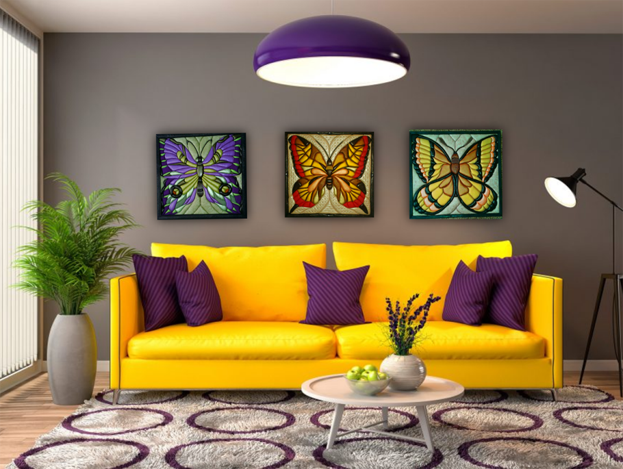 Цветовые сочетания в интерьере