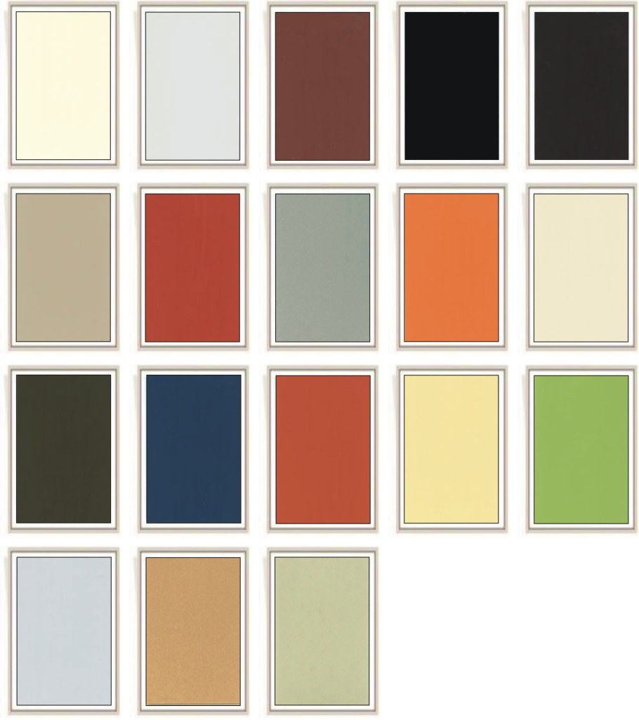 Палитра фасадов для кухни