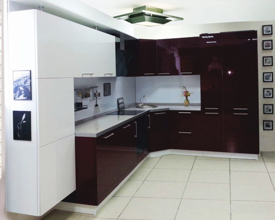 Акриловые фасады для кухни