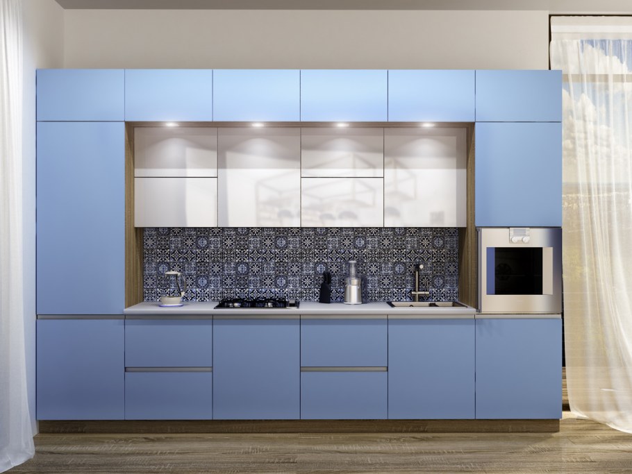 Матовые кухни