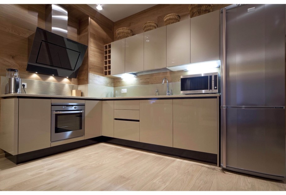 Современные кухни угловые