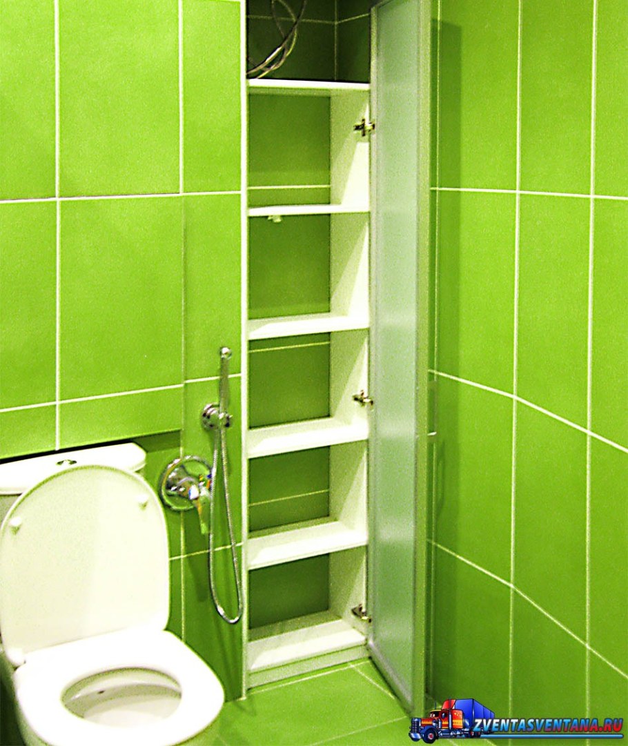 Шкафчик в туалет