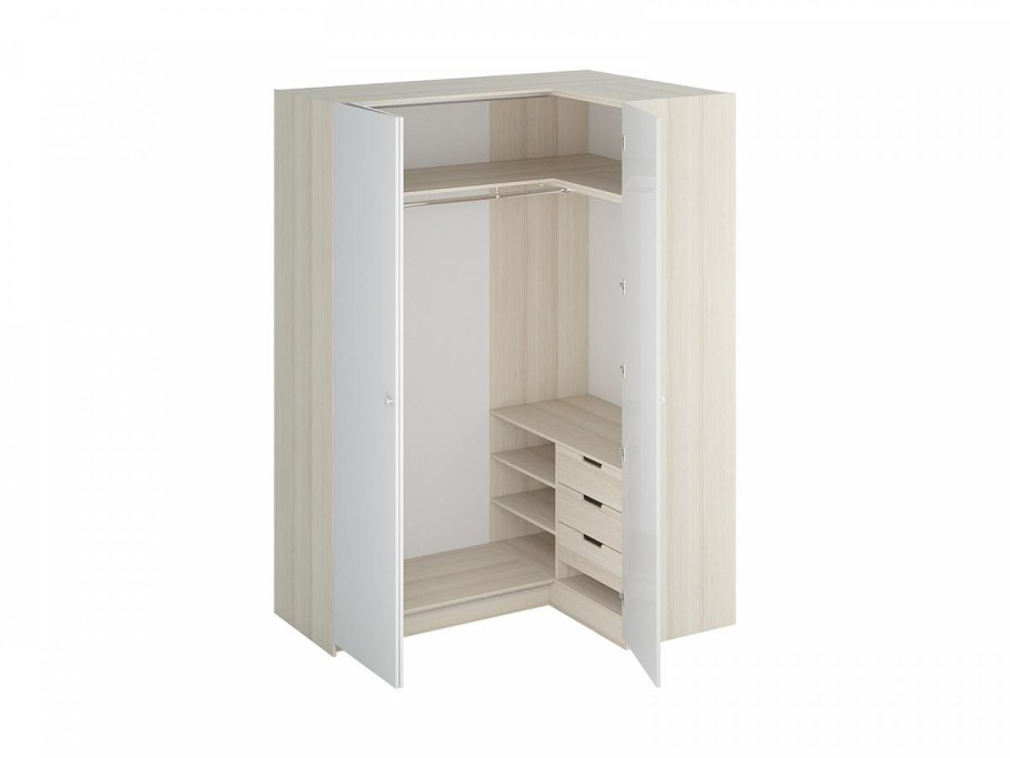 Шкаф uno угловой правый, 331109, ясень Коимбра