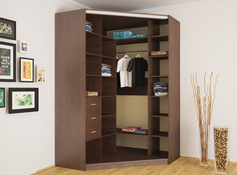 Шкаф угловой Эвелина 24-1 BMS