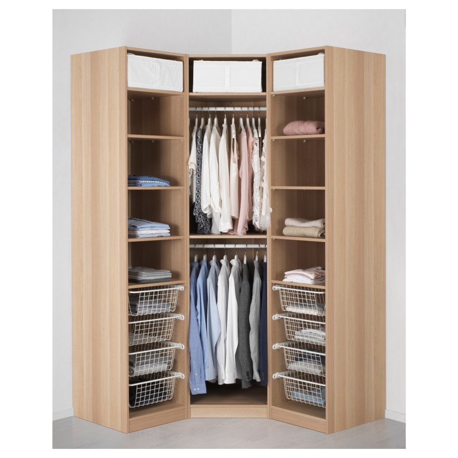 Гардероб угловой ПАКС 210/160x236