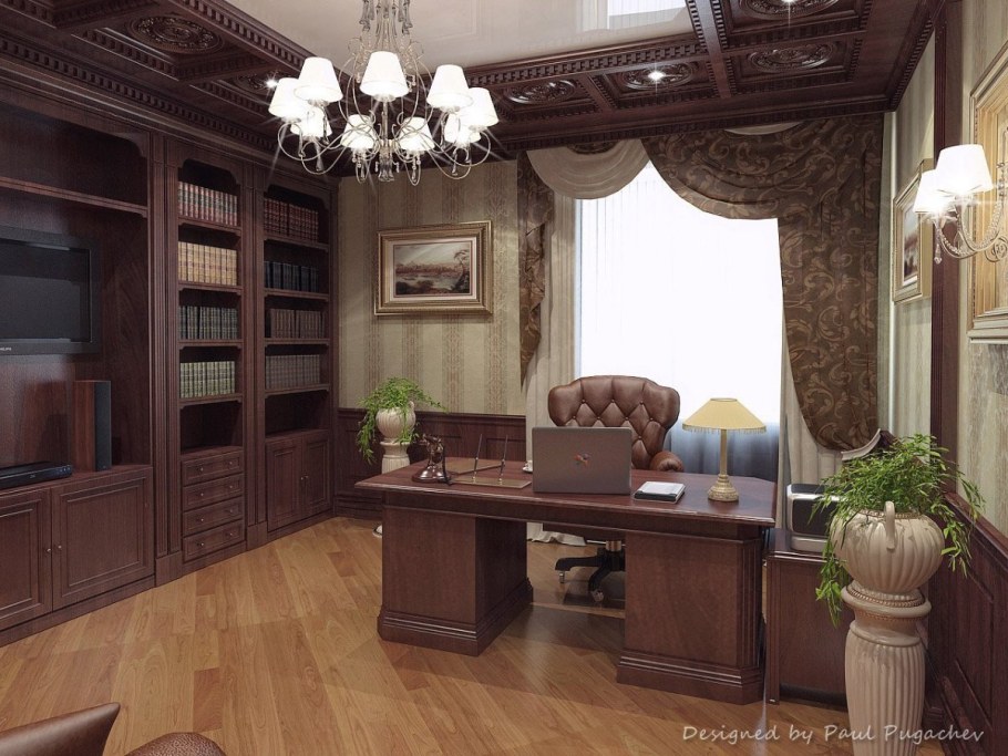 Интерьер рабочего кабинета