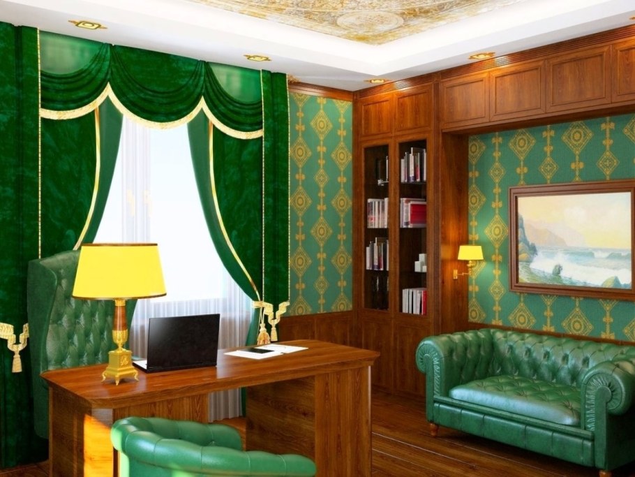 Интерьер домашнего кабинета