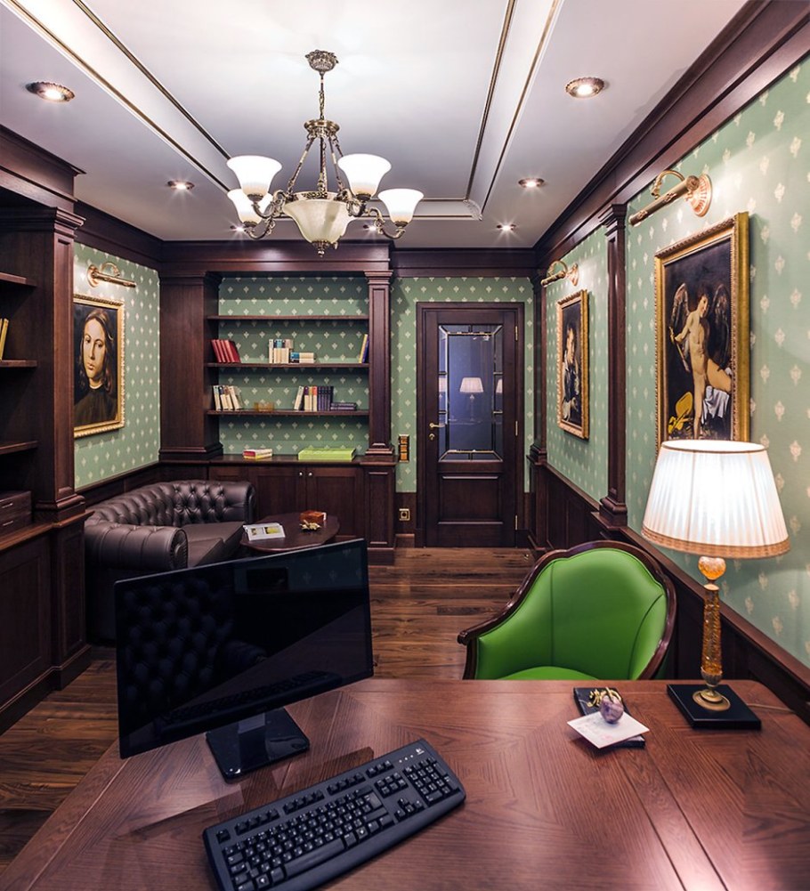 Интерьер домашнего кабинета