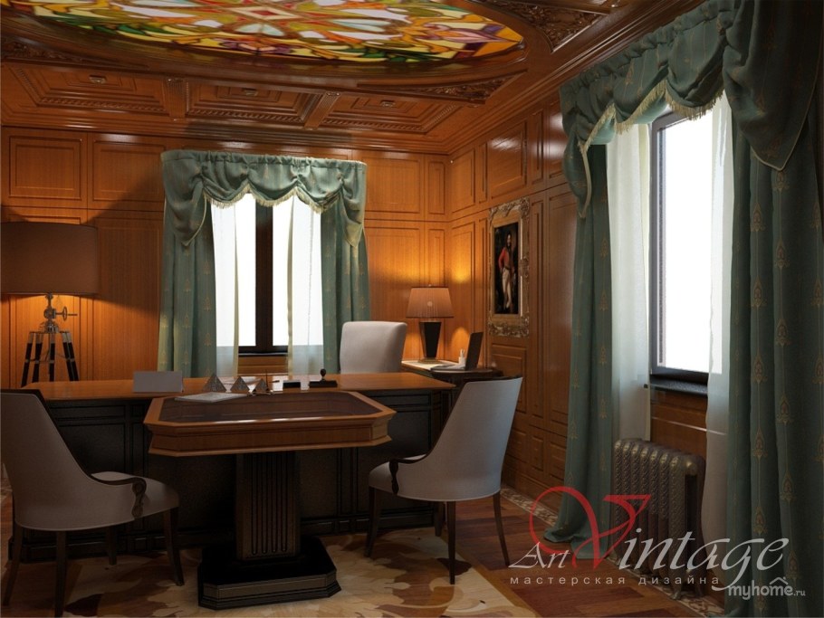 Интерьер классика сталинский Ампир