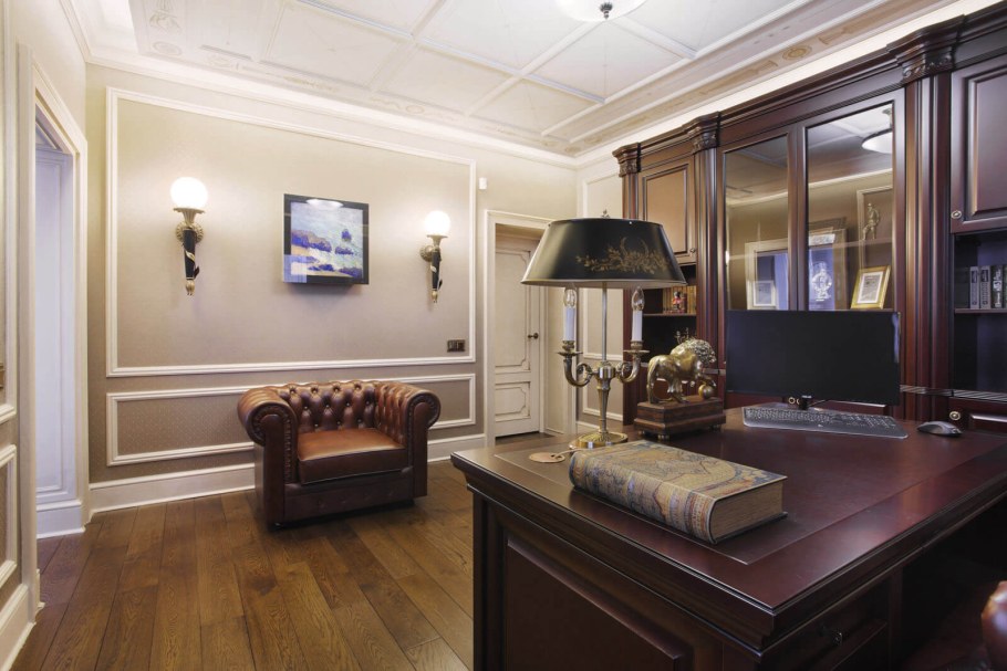 Отделка кабинета