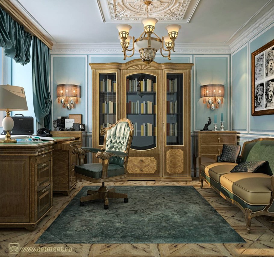 Кабинет в стиле Ампир