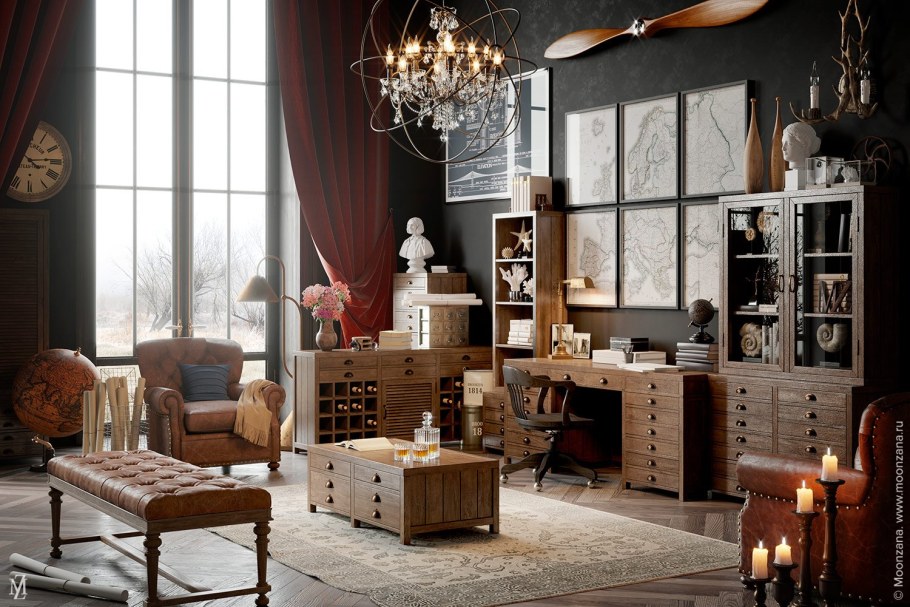 Современная мебель в винтажном стиле
