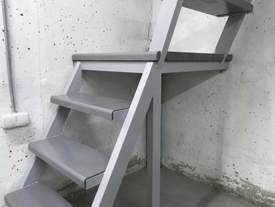 Лестница стремянка дюралевая ЛСМС 2700