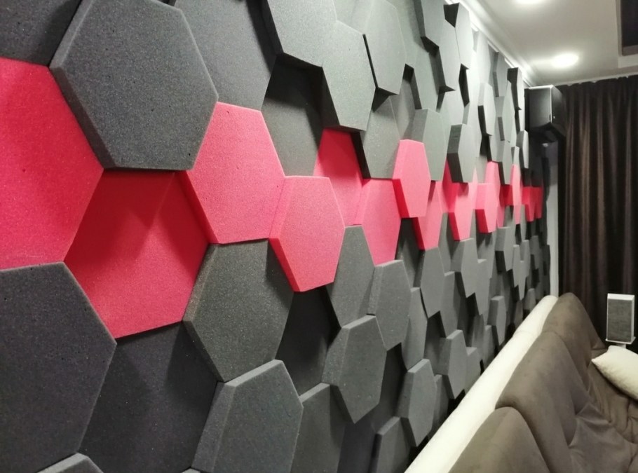 Шумопоглощающие панели Hexagon