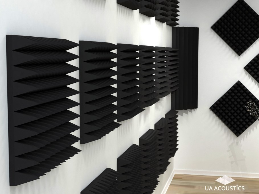 Акустический поролон - пирамида 100