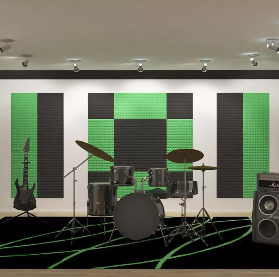 Акустический поролон для студии звукозаписи