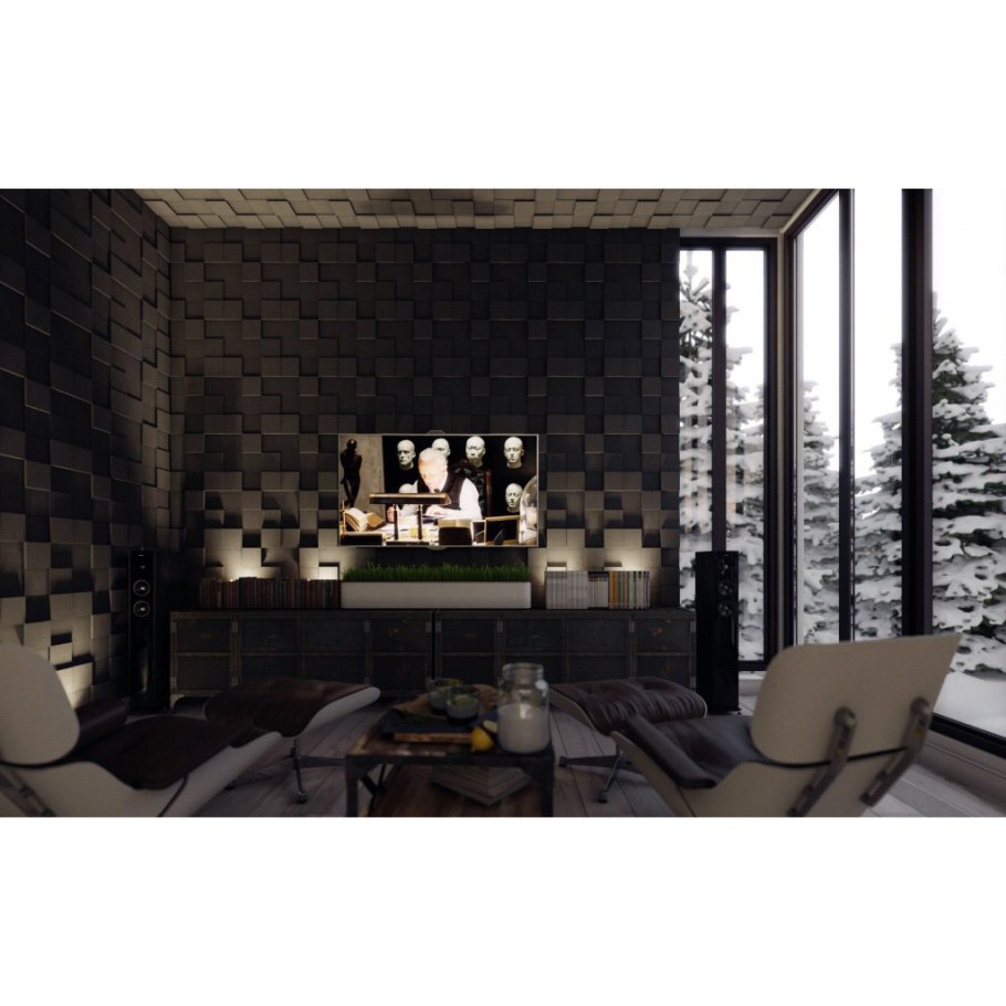 Акустический поролон Гексагон