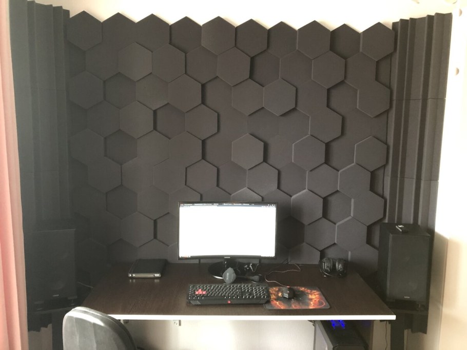 Шумопоглощающие панели Hexagon