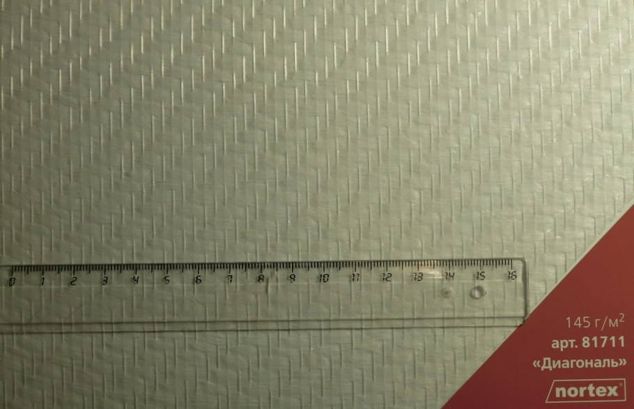 Стеклообои "рогожка средняя" Nortex 25м 115/100гр/м2