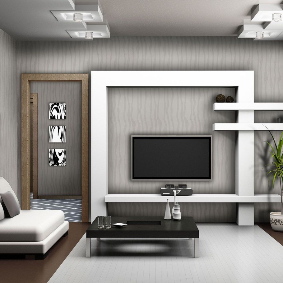 Велтон стеклообои в интерьере