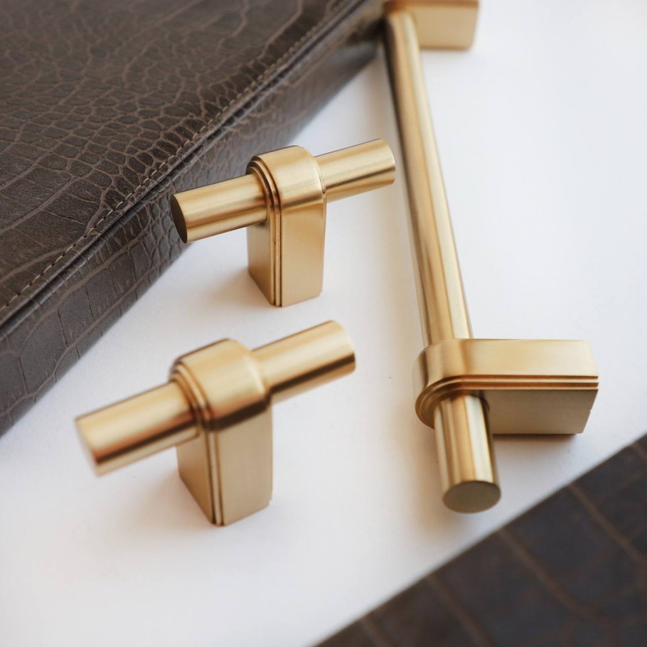 Латунные ручки