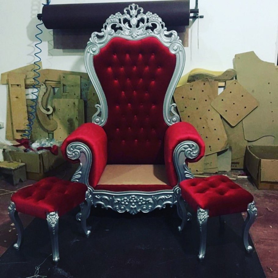 Детское кресло трон