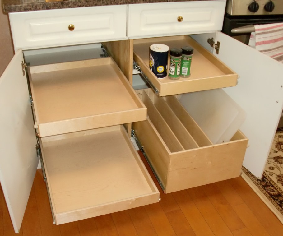 Кухонные ящики выдвижные