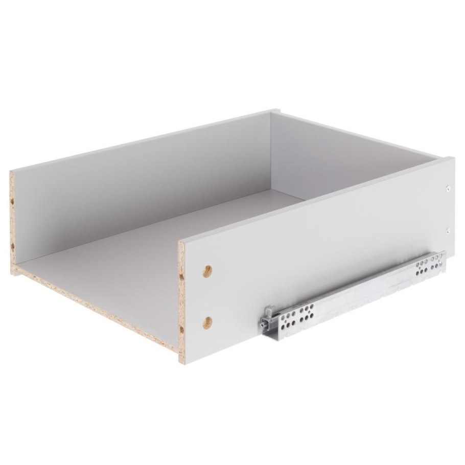 Ящик Delinia высокий с доводчиком 49.2х16.5х60 см, металл