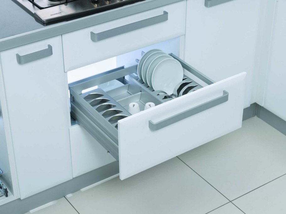 Сушка выкатная в базу 300 h 520 с доводчиком Silent System