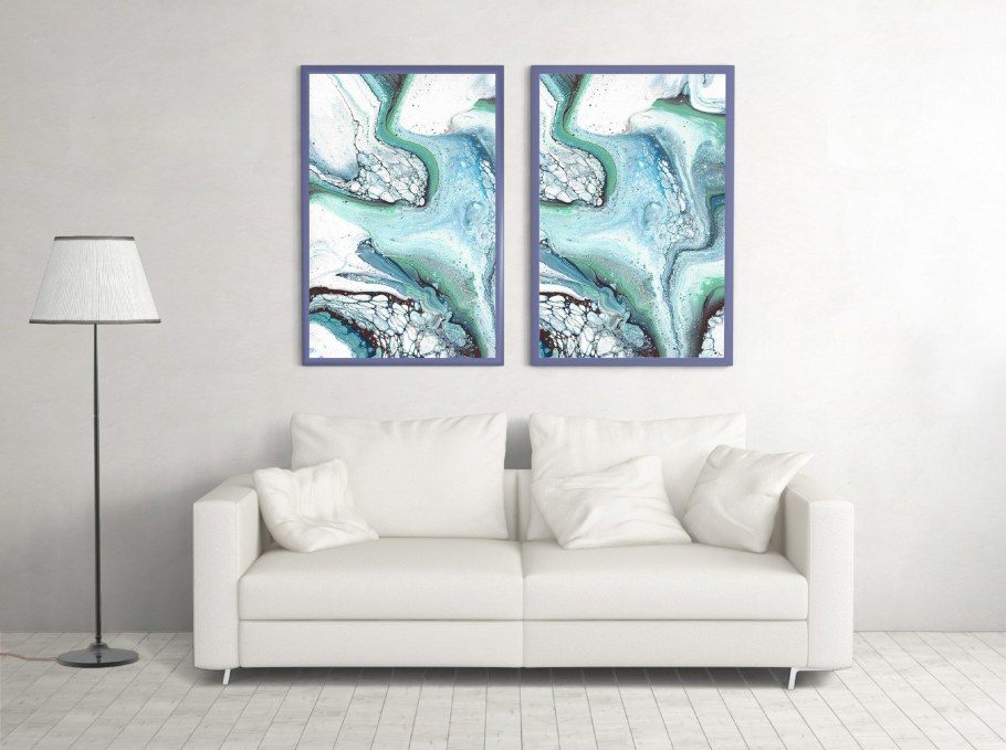 Холсты арты в интерьере